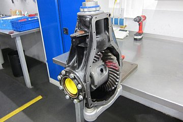 Ein Hinterachsgetriebe mit mechanischem Sperrdifferential
