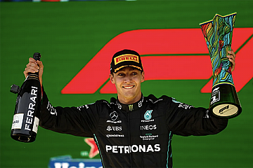 George Russell absolvierte 100. Grand Prix für Mercedes