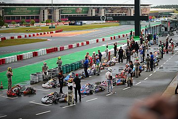 Neue Sieger zur Kart-EM in Portimao, Premiere der Senioren-Academy-Trophy