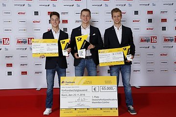 Maximilian Günther Gesamtsieger Post Speed Academy