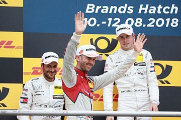 René Rast holt weiteres DTM-Podium für Audi