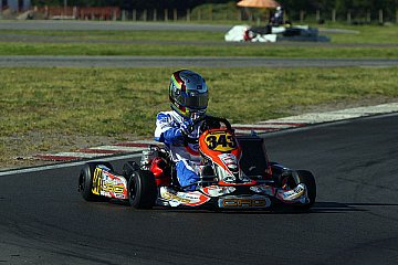 Marius Zug: Schnell aber ohne Glück beim WSK-Finale