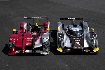 Audi R18 TDI mit effizienter Aerodynamik
