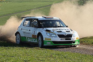 Doppelsieg für SKODA in der Rallye DM