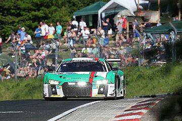 Montaplast by Land-Motorsport gewann mit Audi R8 LMS die 24h Nürburgring