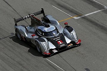 Timo Bernhard startet im Audi R18 TDI in Silverstone