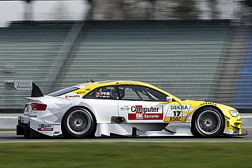 ITR-Test Hockenheim: Rahel Frey (Audi A5 DTM)