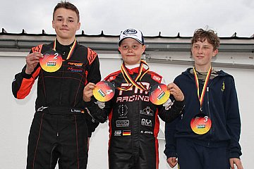 Team Maranello Friends holt Junior-Rookie-Podium in Wackersdorf