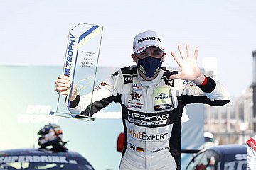Fünfter Streich: Heinemann setzt Siegesserie in der DTM Trophy fort