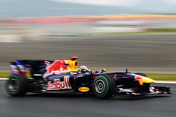 Sebastian Vettel beim GP von Südkorea auf der Strecke in Yeongam