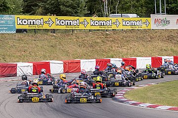IAME Euro Series erlebt Hitzeschlacht in Wackersdorf