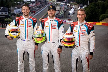 KÜS Team75 Bernhard bei den 24 Stunden von Spa