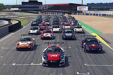 Weltweite Porsche Esports-Meisterschaft mit hochkarätigen Simracern