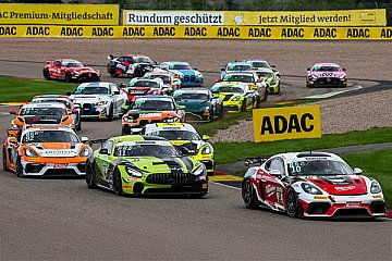 Porsche-Vierfachsieg im Samstagsrennen auf dem Sachsenring
