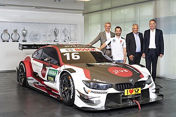 Timo Glock startet 2019 im JiVS BMW M4 DTM