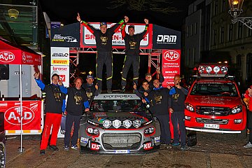 Marijan Griebel/Alexander Rath sind Deutsche Rallye-Meister 2021