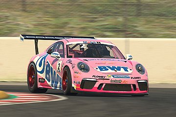 Dylan Pereira mit dem Porsche 911 GT3 Cup - Foto: Porsche