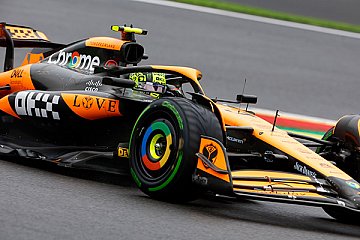 Lando Norris fährt Bestzeit im 1. Freien Training in Zandvoort