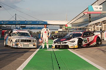 Timo Glock auf dem Lausitzring im BMW M3 E30 von 1988