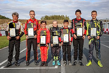 Die ADAC Kart Masters-Meister 2023 - Foto: Fast-Media