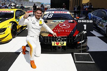 Nach Safetycar und Roter Flagge: Edoardo Mortara gewinnt Samstagsrennen