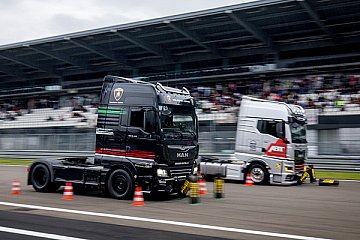 Der Wettbewerb „DTM-Trucks Go & Stop“ feierte eine erfolgreiche Premiere - Foto: ADAC