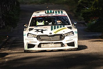 Škoda-Pilot Emil Lindholm sammelt WM-Punkte