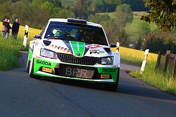 Duell an der Spitze der Deutschen Rallye-Meisterschaft