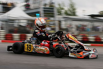 Niels Tröger: Podium im ADAC Kart Masters