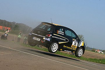 Dritte Runde zum ADAC Opel Rallye Cup in Ostwestfalen