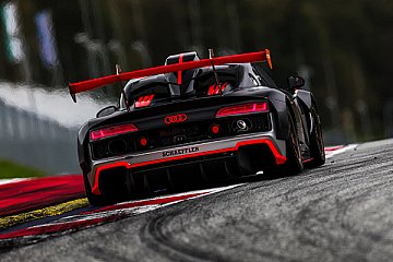 Marcel Hirscher fuhr einen 640 PS starken Audi R8 LMS GT2 - Foto: ADAC