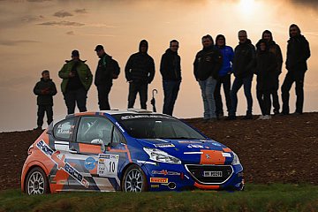 Ravenol Deutscher Rallye Cup: Pöttgen baut DRC-Führung aus