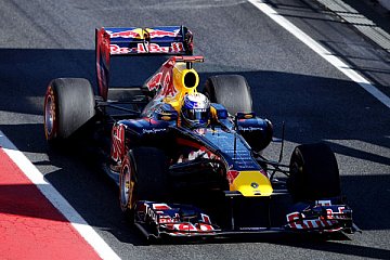 Sebastian Vettel mit Bestzeit in Barcelona