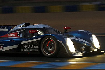 Simon Pagenaud war schnellster Peugeot-Pilot der Löwenmarke im Qualifying in Le Mans