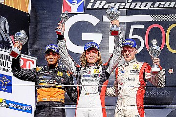 Zwei Rookies auf dem Podium