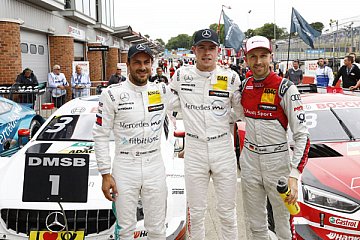 Gary Paffett, Paul Di Resta und René Rast