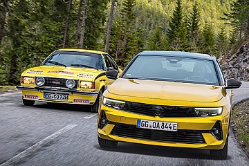 Olympia-Rallye '72-Revival: Opel auf der größten Oldtimer-Rallye Deutschlands am Start
