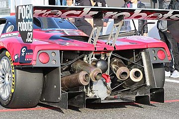 Der Pagani Zonda GR von hinten (Foto: Farid Wagner/Roger Frauenrath)