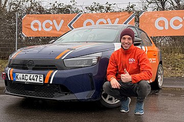 ACV SE Cup: Roll-Out des Opel Corsa Electric für Automobilslalom