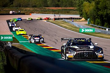 Luca Stolz sorgte für den ersten Saisonerfolg von Mercedes-AMG - Foto: ADAC