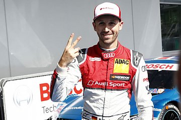 René Rast erneut vor Paffett in Q2