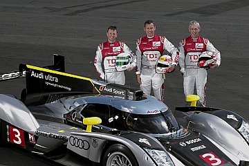 Audi R18 TDI #3 (Audi Sport Team Joest), Allan McNish, Tom Kristensen, Dindo Capello