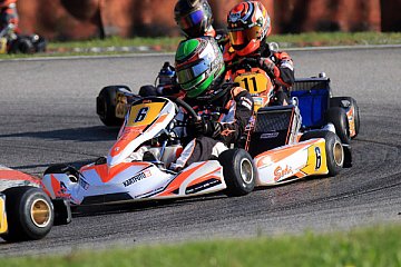 Marek Schaller mit solidem Auftakt beim ADAC Kart Masters