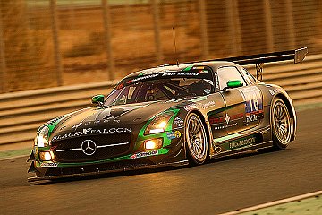 Podesterfolg für den SLS AMG GT3 in Dubai