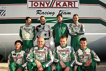 Michael Schumacher Pate des Tony Kart Werksteams 2012
