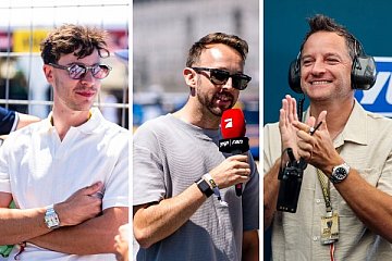 Der dreimalige Champion René Rast, der zweimalige Meister Timo Scheider und der Titelträger von 2022, Sheldon van der Linde, besuchten am Wochenende das „Fränkische Monaco“. Der Stadtkurs zählt seit Jahrzehnten zu den Highlights im DTM-Kalender. Rast und van der Linde konnten dort bereits gewinnen, Scheider stand einmal auf dem Podium. Gemeinsam verfolgten sie das Renngeschehen, besuchten Boxengasse und Fahrerlager und nahmen sich Zeit für Fans und Fotos - Foto: ADAC