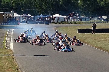 OAKC im Glutofen des Motorspeedways Lohsa