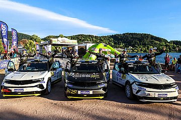Opel-Teams meistern die harten Bedingungen in den Vogesen