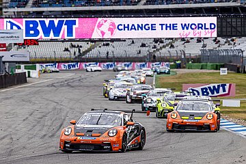 Der Porsche Carrera Cup Deutschland bleibt Partnerserie der Deutschen GT-Meisterschaft - Foto: Porsche