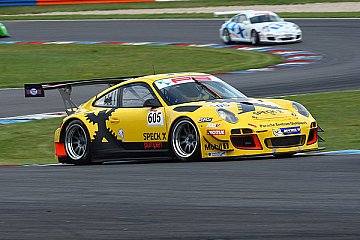 Hermann Speck in seinem Porsche 997 GT3 R - Foto: Jürgen Holzer